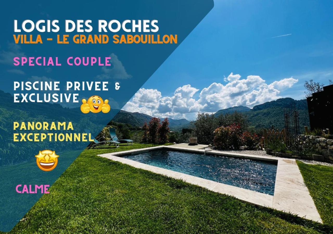 Logis Des Roches - 3 Villas Vue Exceptionnelle - Le Petit Chevalet, Le Grand Sabouillon & La Villa Opaya Buis-les-Baronnies Eksteriør bilde
